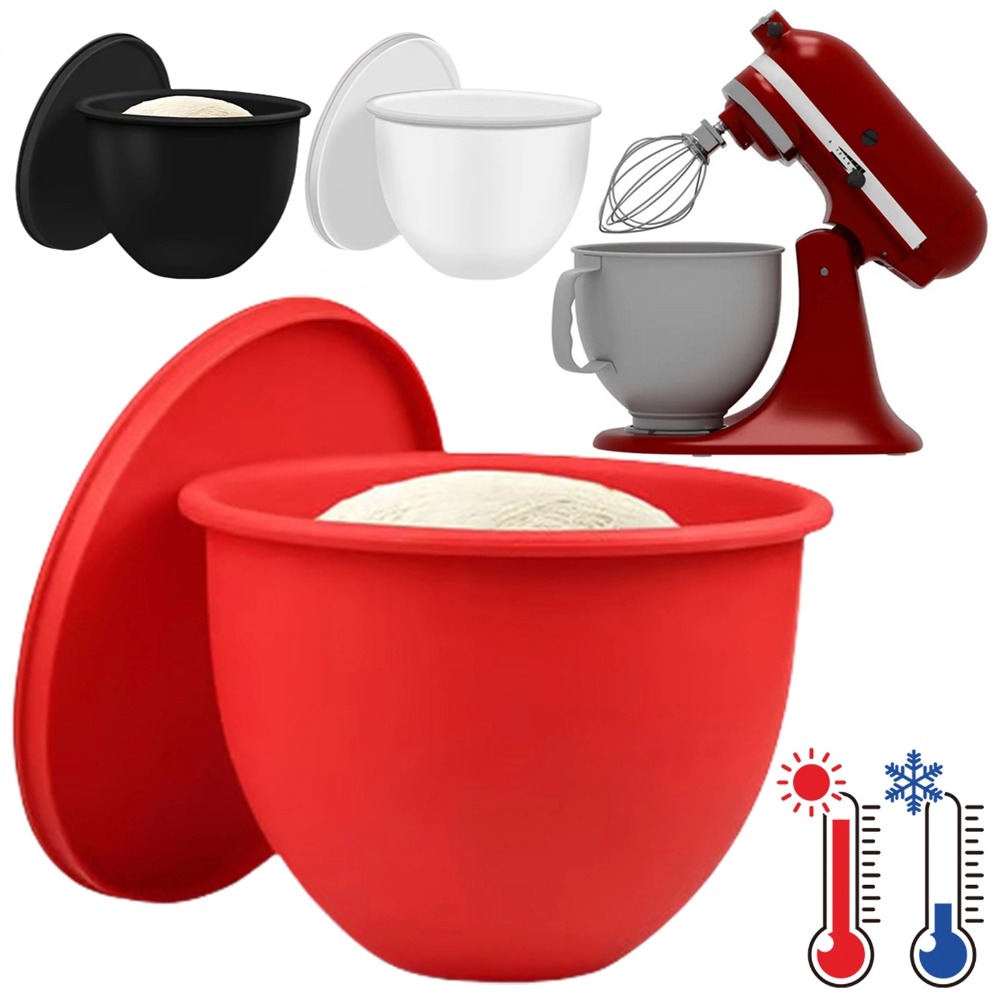 Kitchen Aid Baking Mixer - Revestimientos de Silicona con Tapa para