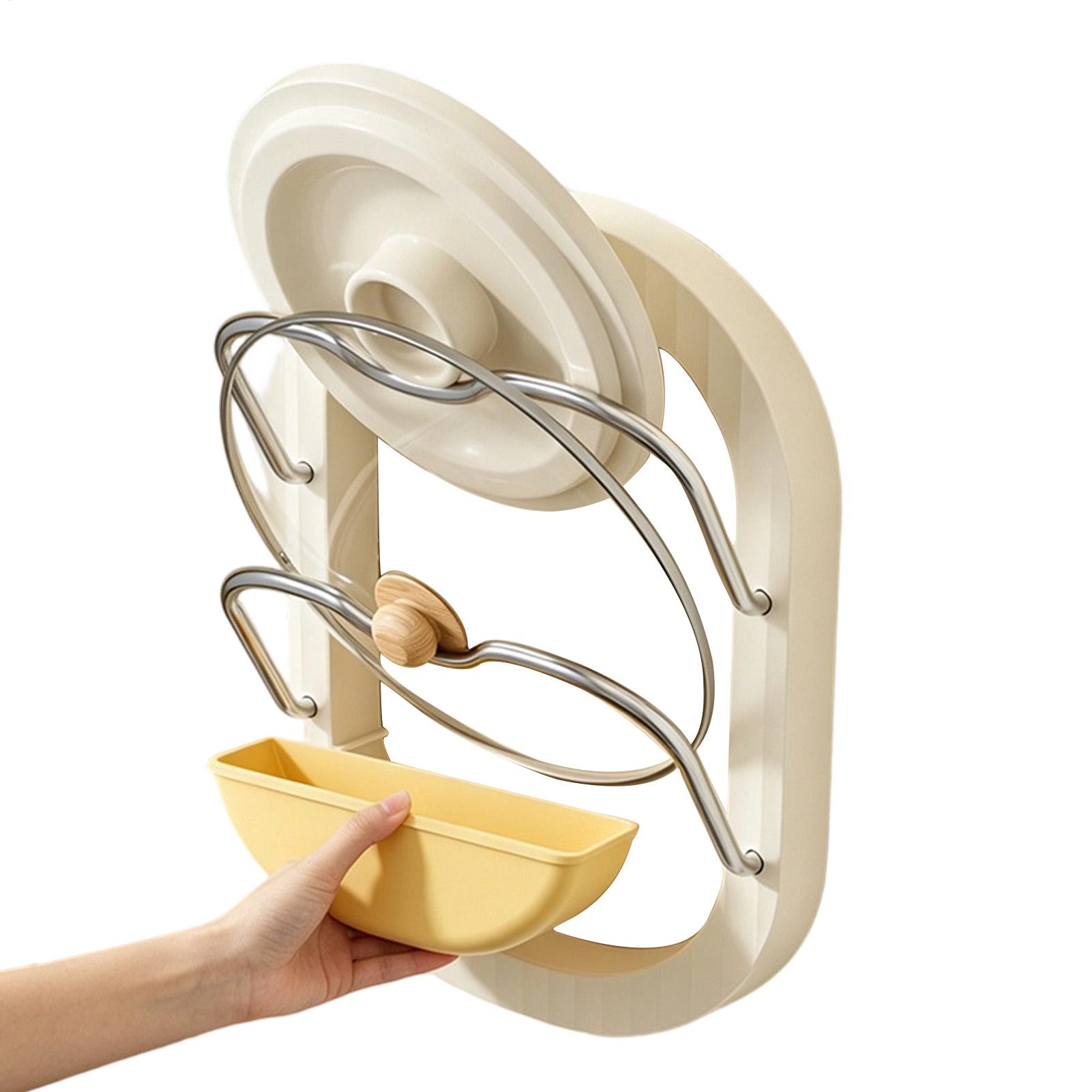 Kitchen Cabinet Baking Organizer - Soporte para tapas de ollas de