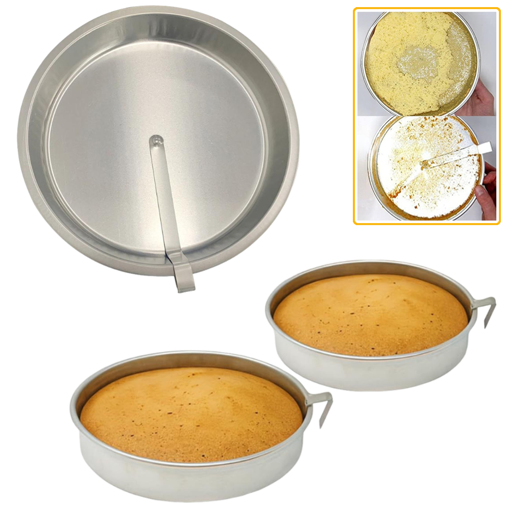 Kitchen Baking Ware - Molde Redondo para Hornear Pasteles, Bandeja