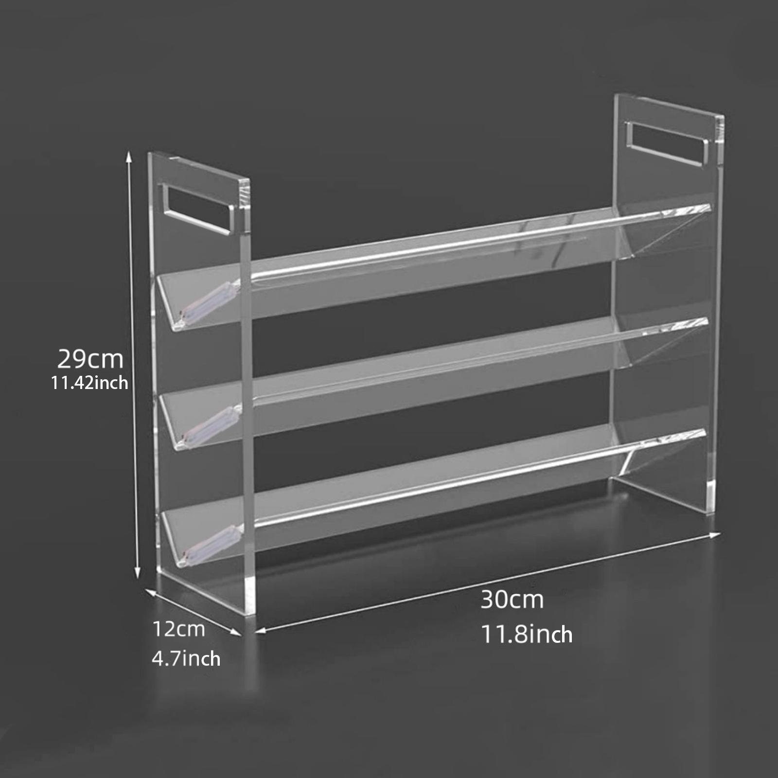Kitchen Cabinet Baking Organizer - Estante de acrílico para especias, estante