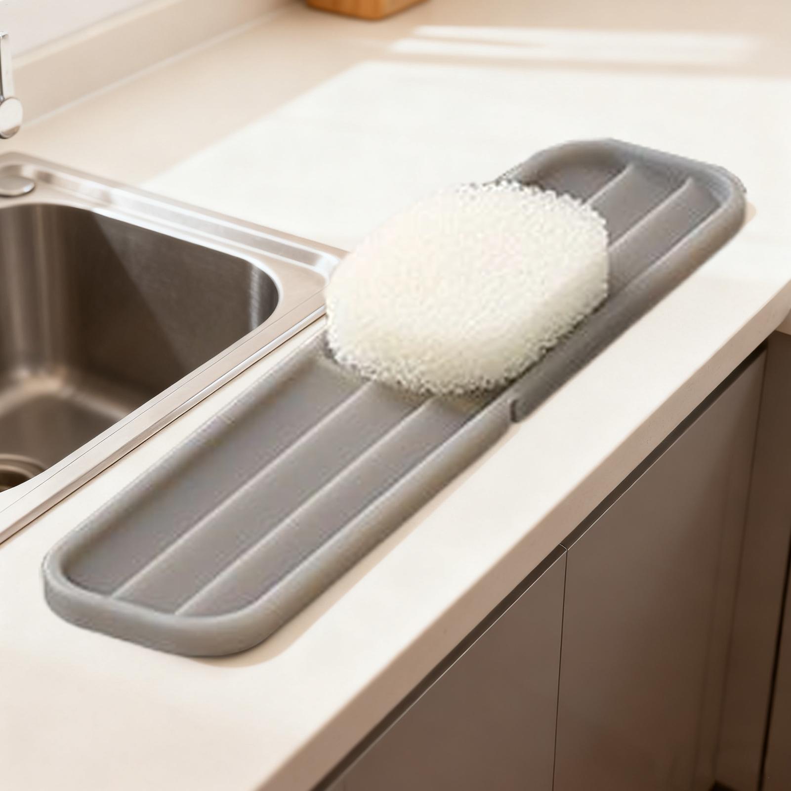 Kitchen Baking Counter - Estera para secar platos, almohadilla antideslizante