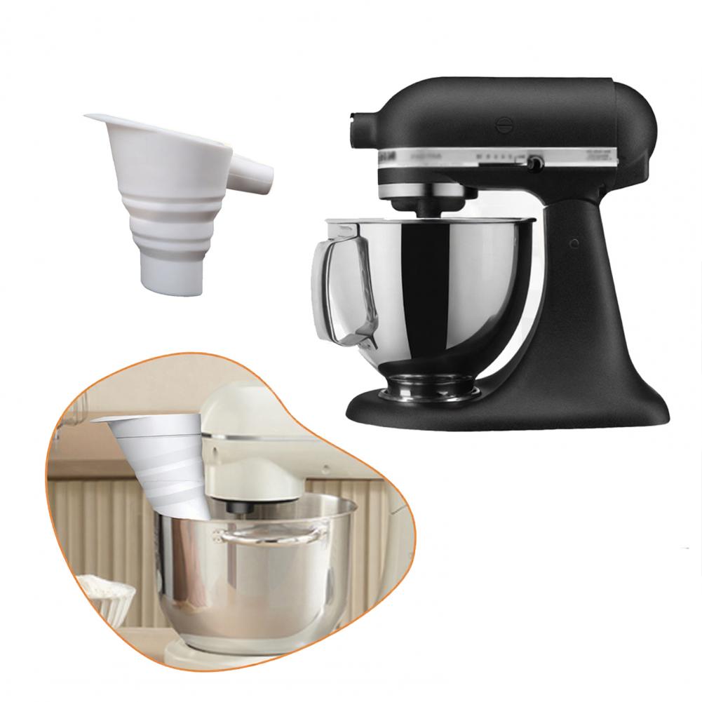 Kitchen Aid Baking Mixer - Embudo de Silicona para Cocina, Embudo