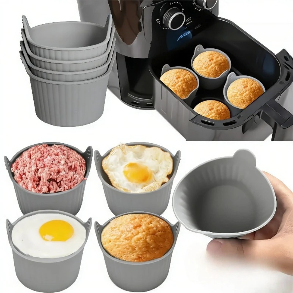 Kit de 6 moldes de silicona pa - Kitchen Pro Baking Tray reseña y precio