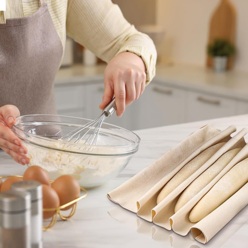 Masa de lino, tela fermentada, - Kitchen Baking Cloth reseña y precio