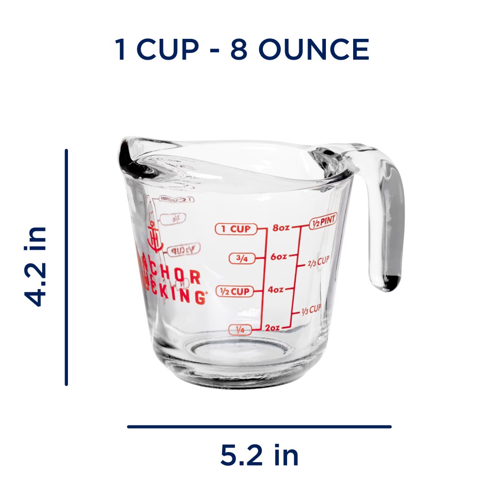 Juego de 2 tazas medidoras de  - Baking In Kitchen reseña y precio