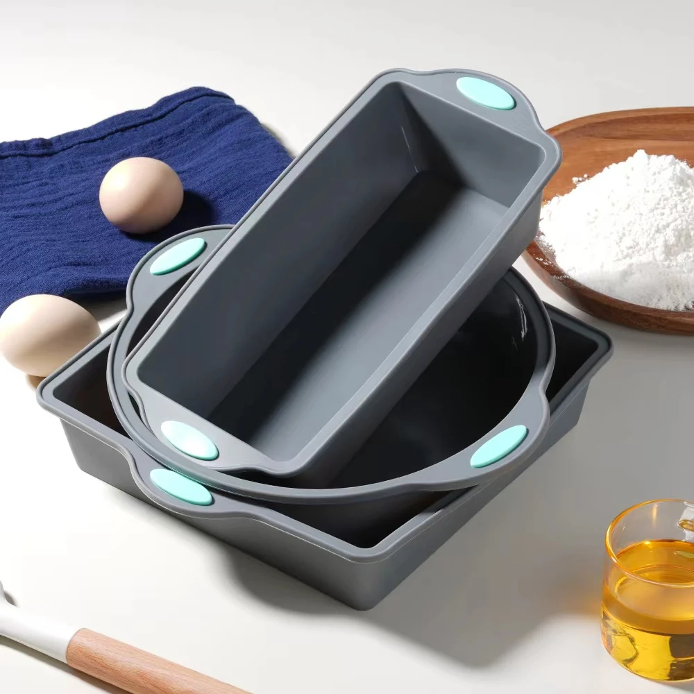 Molde de silicona gris resiste - Kitchen Baking Ware reseña y precio
