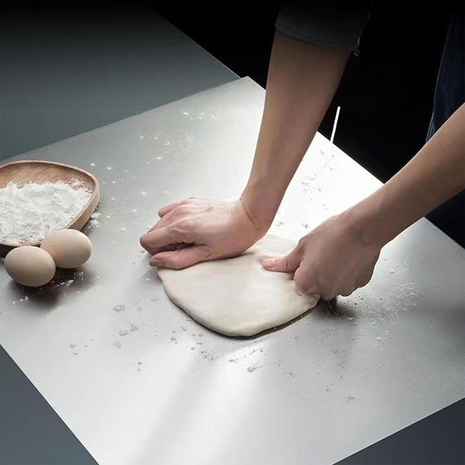 Tabla de Cortar de Acero Inoxi - Baking In Kitchen reseña y precio