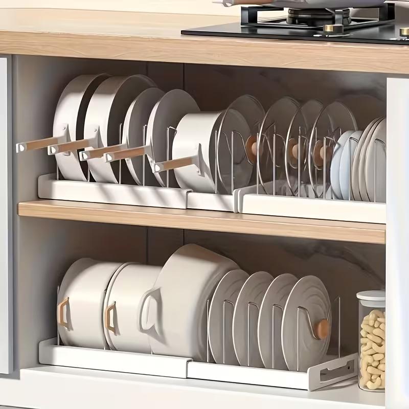 Organizador Expandible de Olla - Kitchen Cabinet Baking Organizer reseña y precio