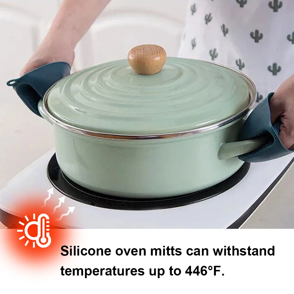 Guantes de silicona resistente - Kitchen Baking Ware reseña y precio