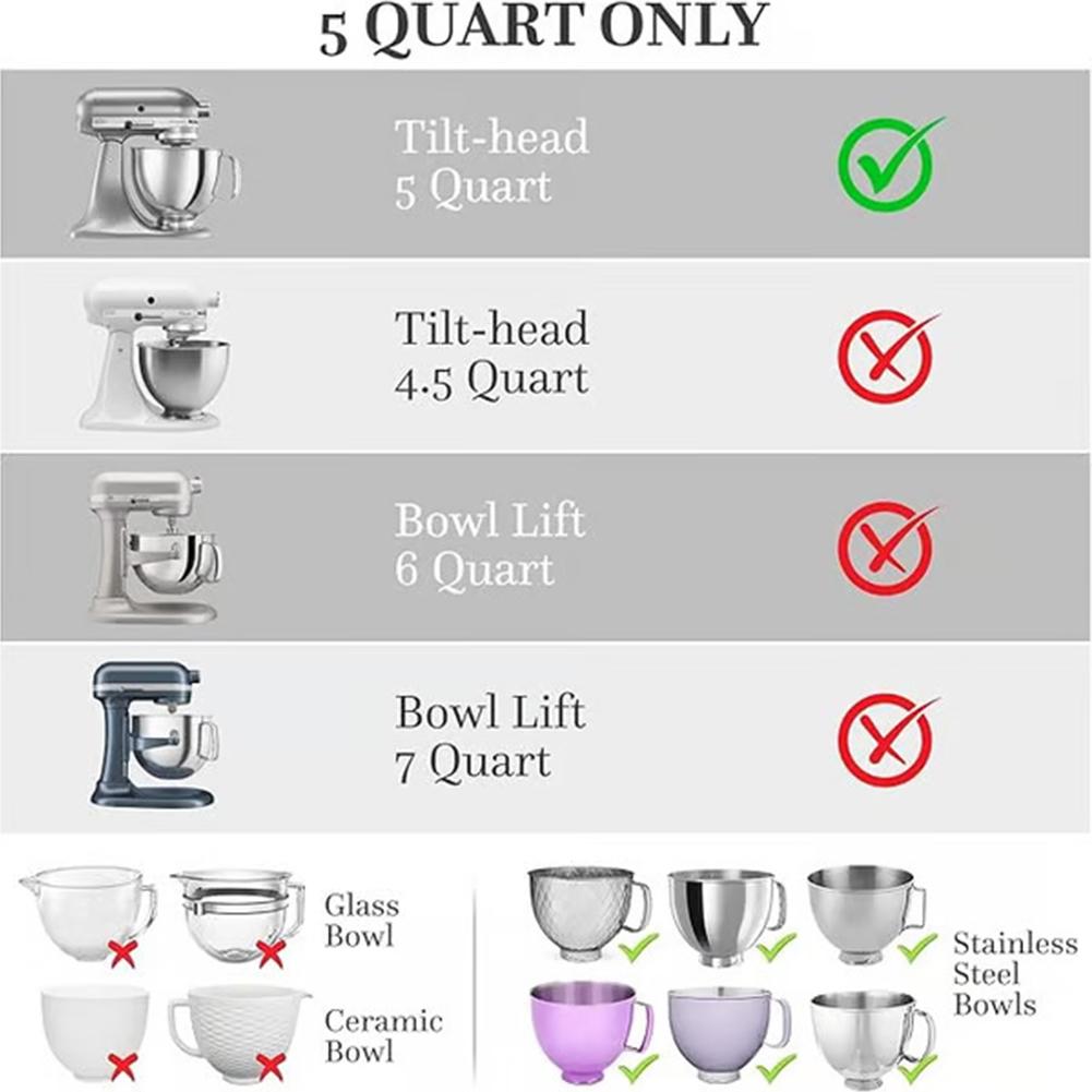 Revestimiento de silicona Univ - Kitchen Aid Baking Mixer reseña y precio