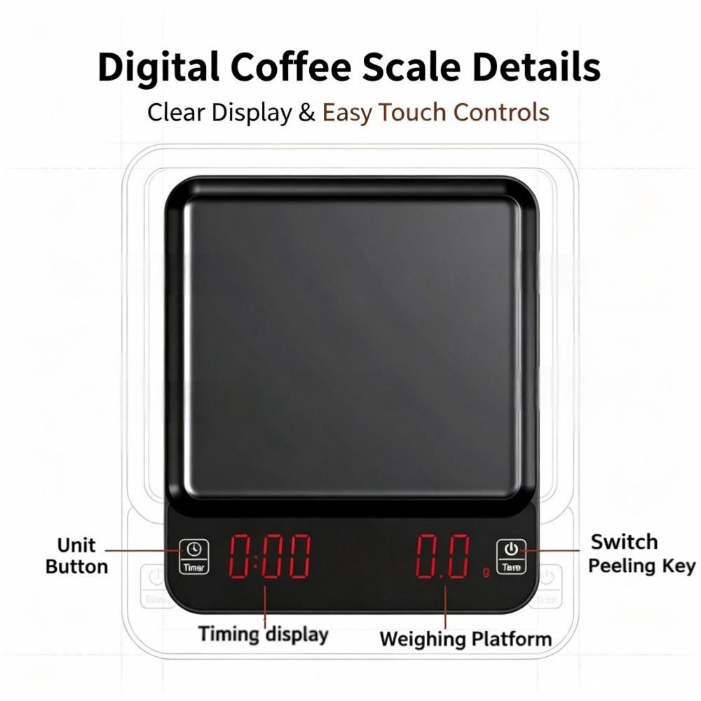 Báscula Digital de Alta Precis - Baking In Kitchen reseña y precio