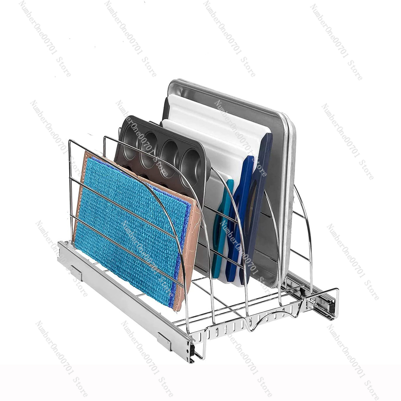 Organizador de Gabinete de Coc - Kitchen Cabinet Baking Organizer reseña y precio