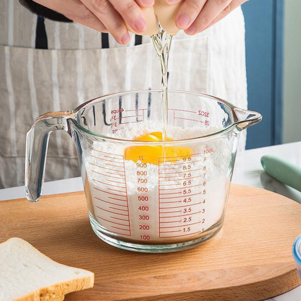Juego de Tazas Medidoras de Vi - Kitchen Glass Baking Set reseña y precio