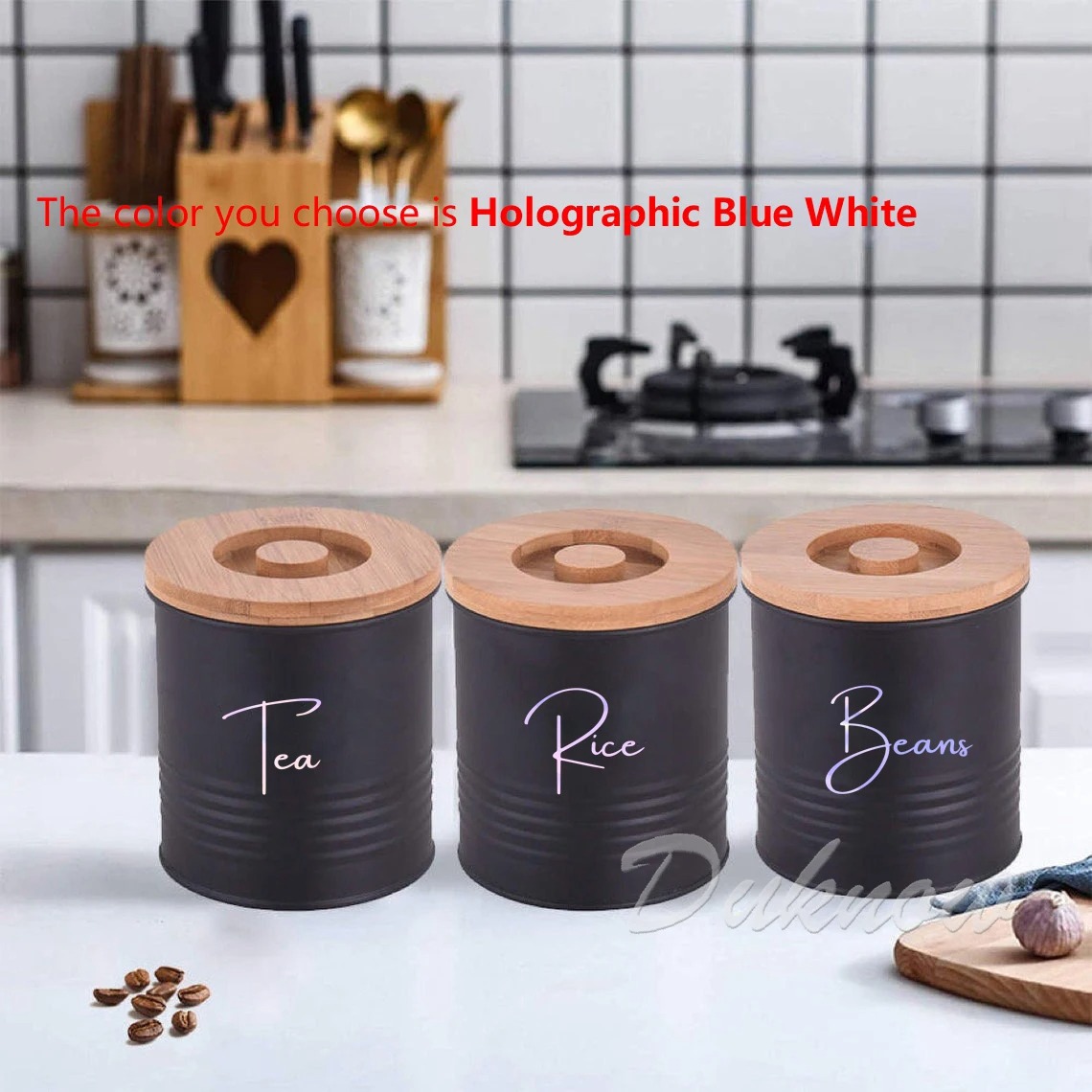Etiquetas Adhesivas Impermeabl - Kitchen Baking Quotes reseña y precio