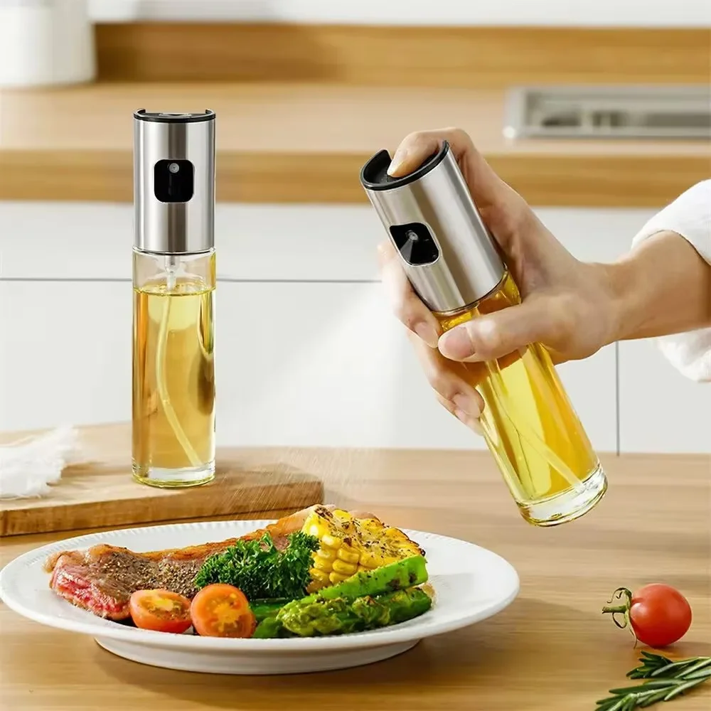 Pulverizador de aceite de vidr - Kitchen Glass Baking Set reseña y precio
