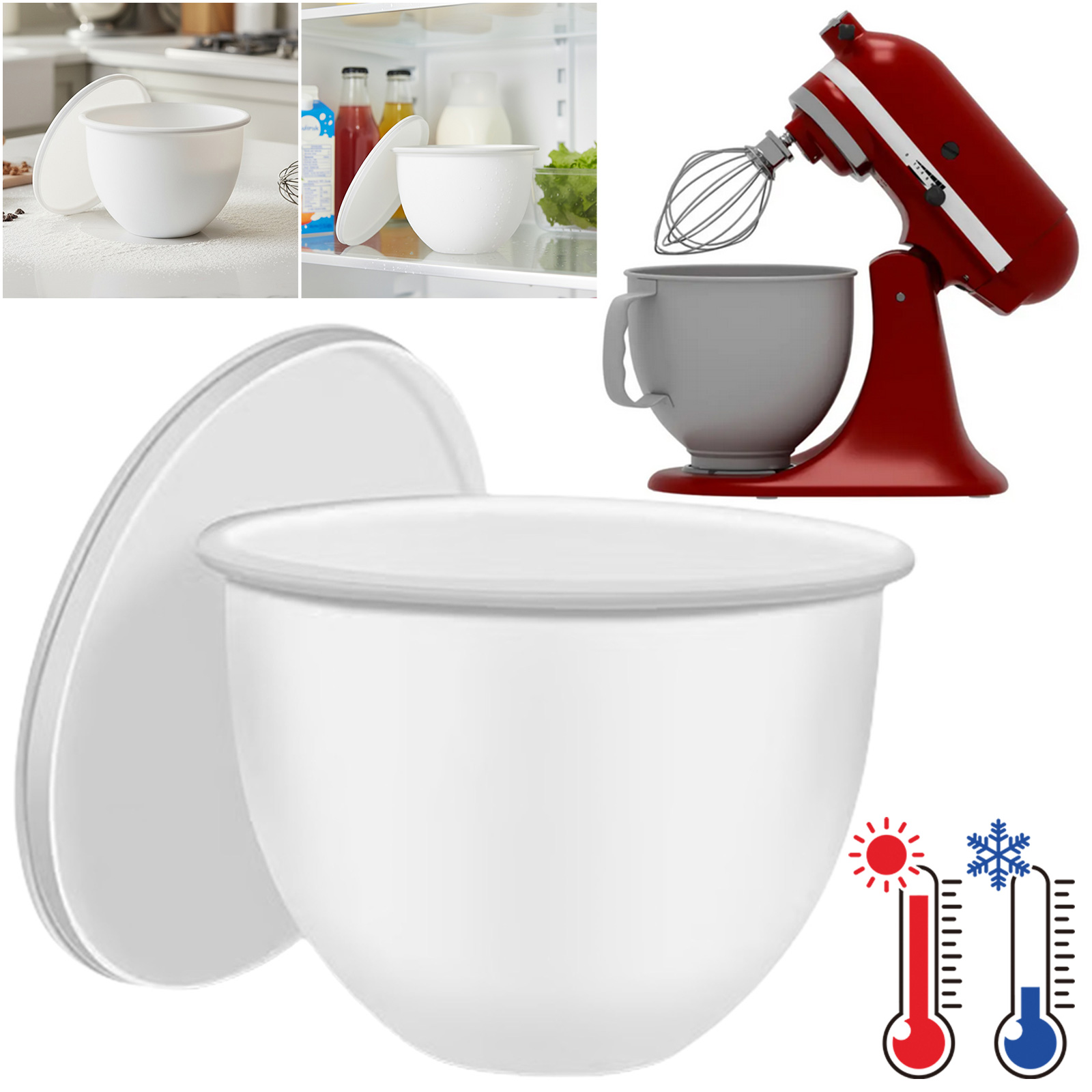 Forro de almohadilla de silico - Kitchen Aid Baking Mixer reseña y precio