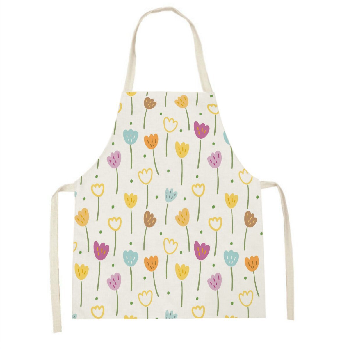 Delantal de cocina de tulipán  - Baking Kitchen Kids reseña y precio