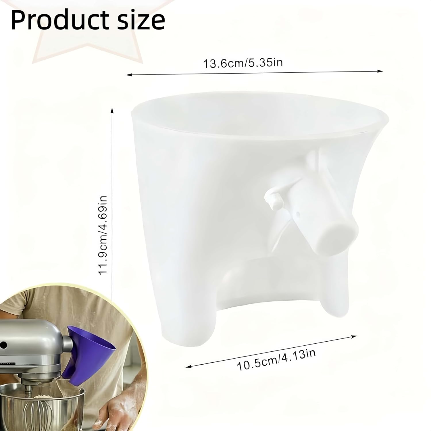 Accesorio Antisalpicaduras par - Kitchen Aid Baking Mixer reseña y precio