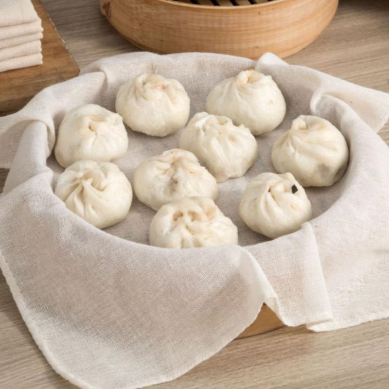 Paño de vapor redondo de algod - Kitchen Baking Cloth reseña y precio