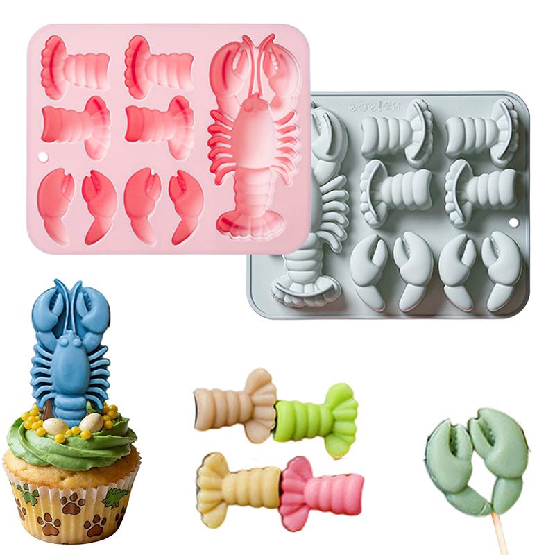 Molde de silicona de langosta  - Kitchen Baking Decor reseña y precio