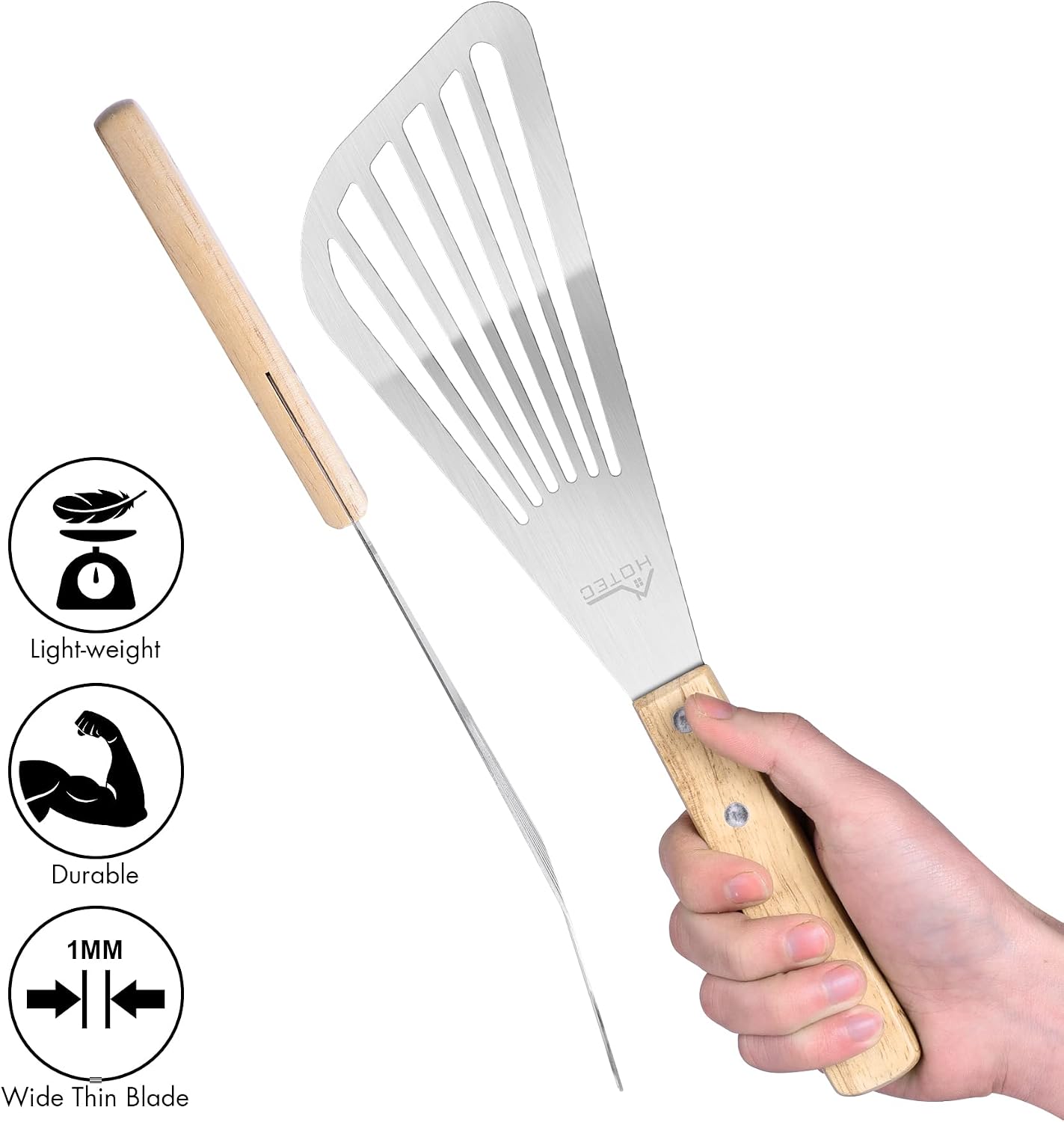 Juego de 2 espátulas para pesc - Offset Spatula Set reseña y precio