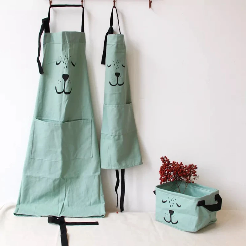 Delantales de oso de dibujos a - Baking Kitchen Kids reseña y precio