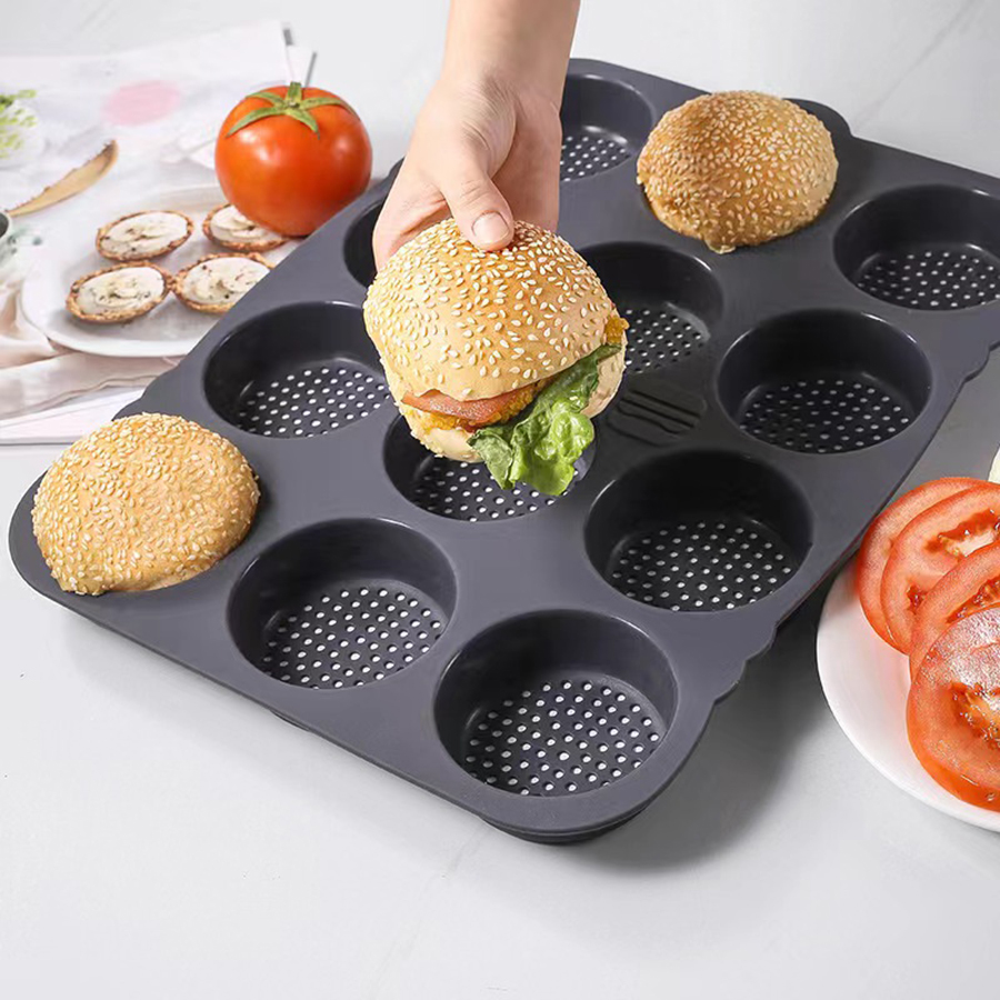 Molde para pan de hamburguesa, - Kitchen Baking Ware reseña y precio