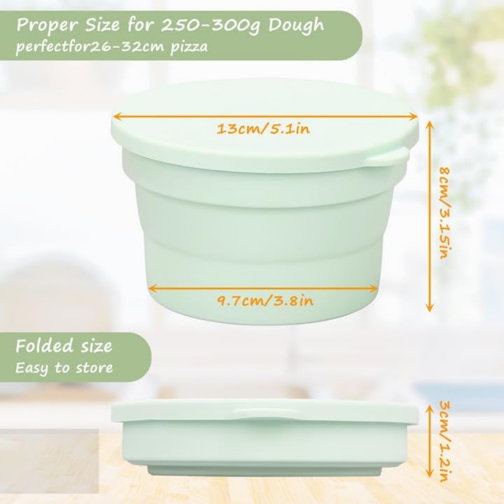 Caja híbrida para masa de Pizz - Kitchen Jobs reseña y precio