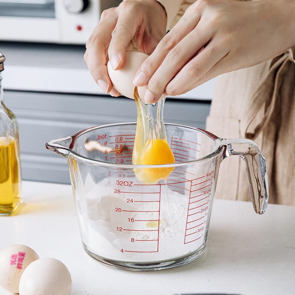 Taza medidora de líquidos, taz - Kitchen Glass Baking Set reseña y precio