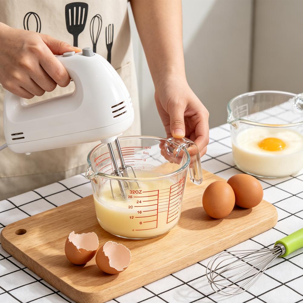 Taza medidora de líquidos, taz - Kitchen Glass Baking Set reseña y precio