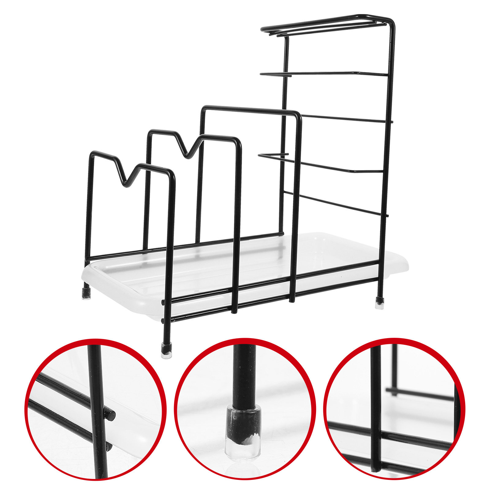 Organizador de tapas para olla - Kitchen Cabinet Baking Organizer reseña y precio