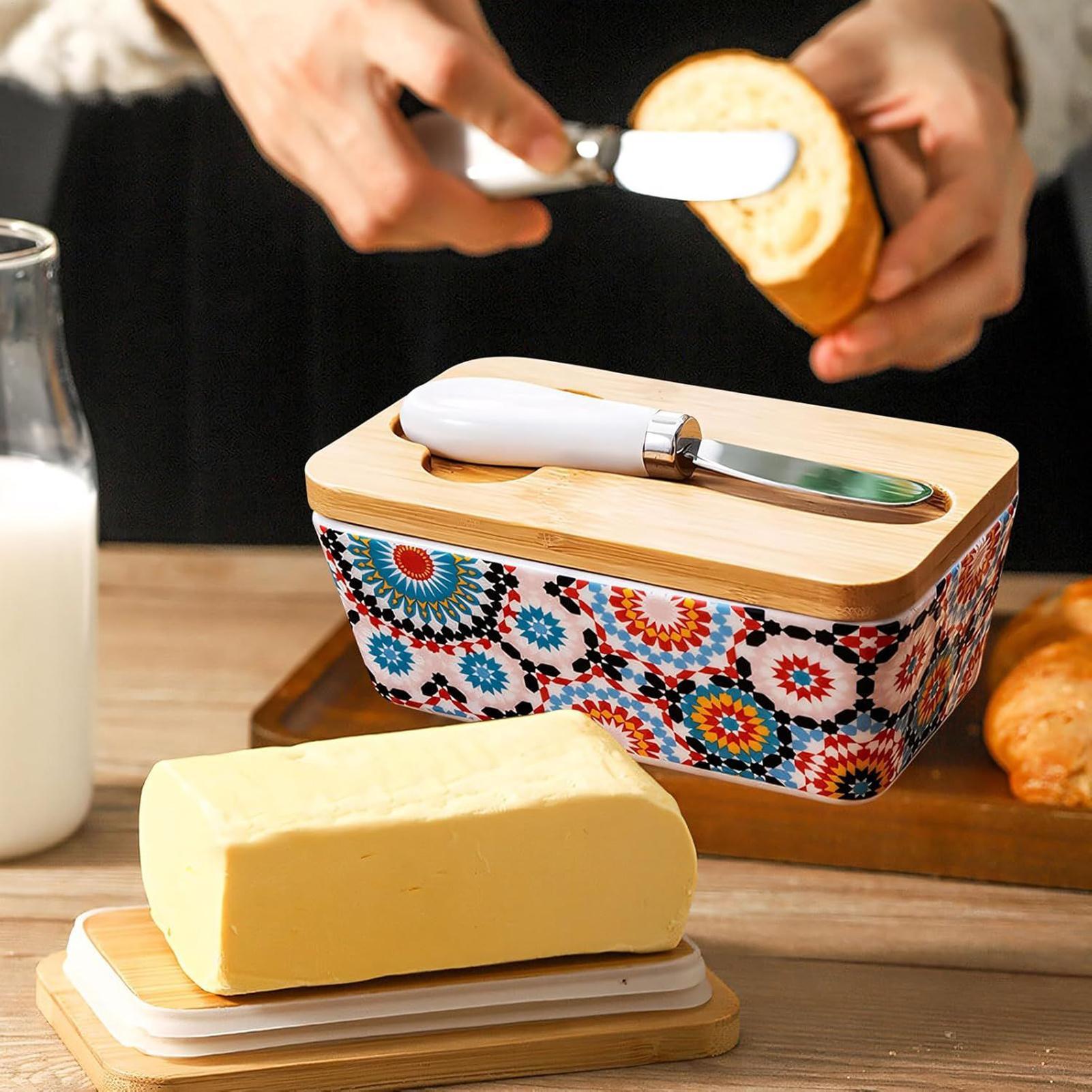 Plato de mantequilla, contened - Kitchen Baking Counter reseña y precio