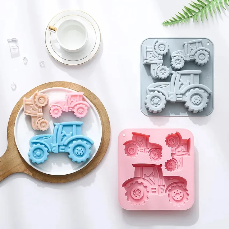 Molde de Silicona para Tractor - Kitchen Baking Ware reseña y precio