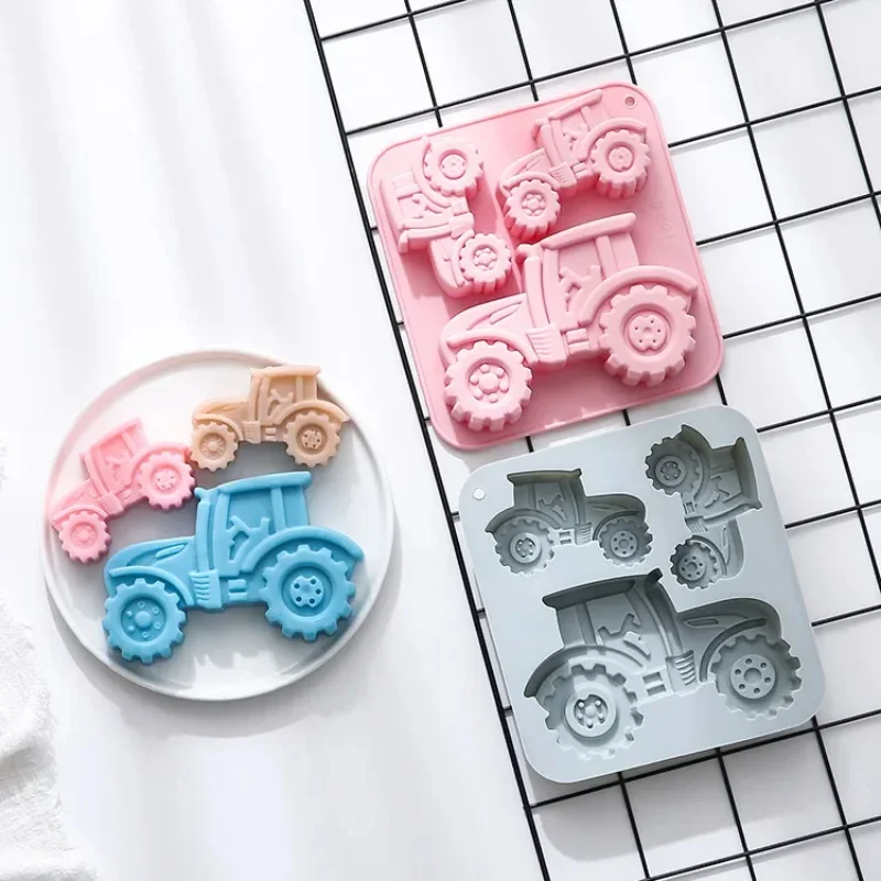 Molde de Silicona para Tractor - Kitchen Baking Ware reseña y precio