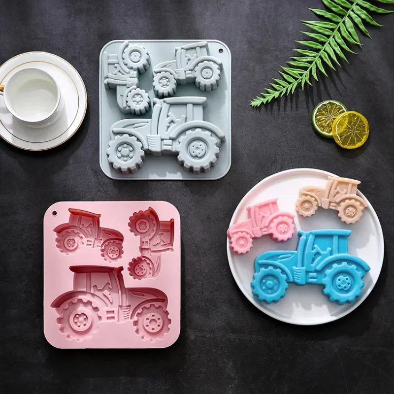 Molde de Silicona para Tractor - Kitchen Baking Ware reseña y precio